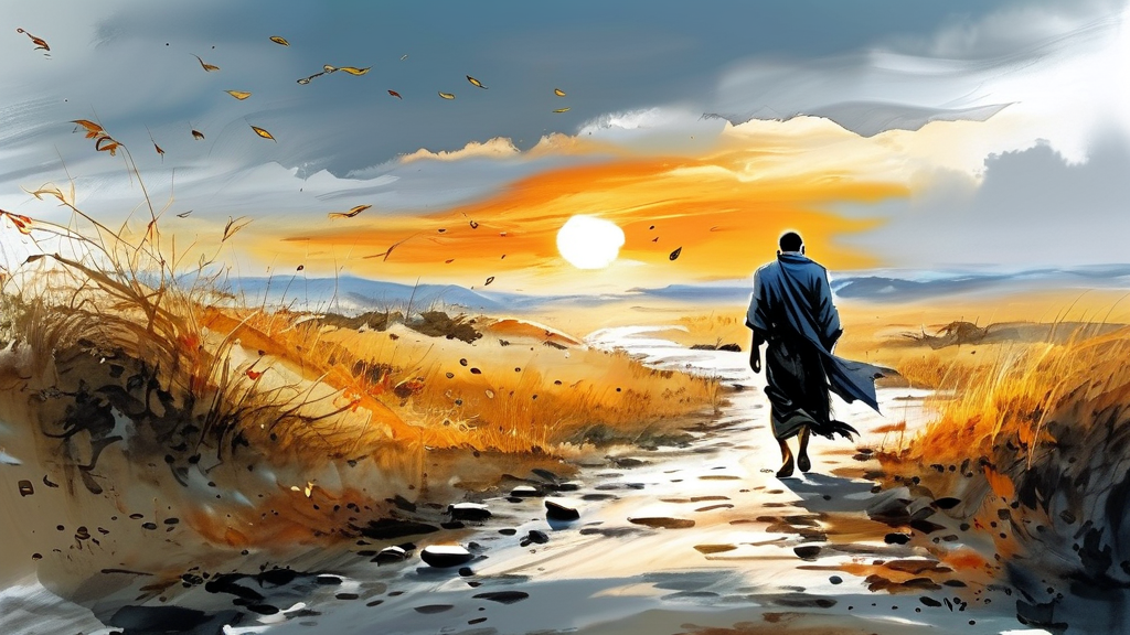 南去北来徒自老,故人稀。