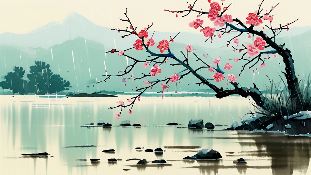 浣溪沙·二月春花厌落梅