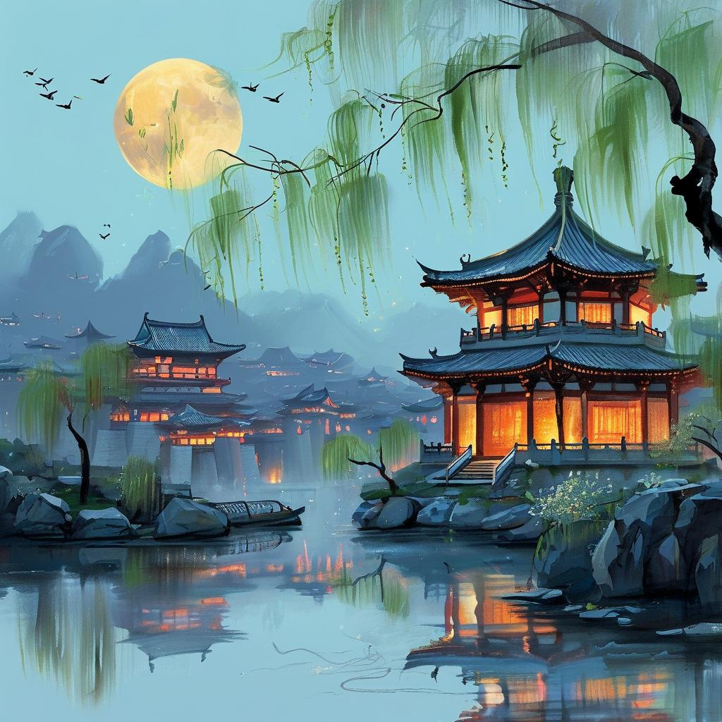 春夜洛城闻笛